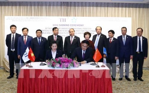 Prosiguen actividades del premier vietnamita en Beijing - ảnh 1