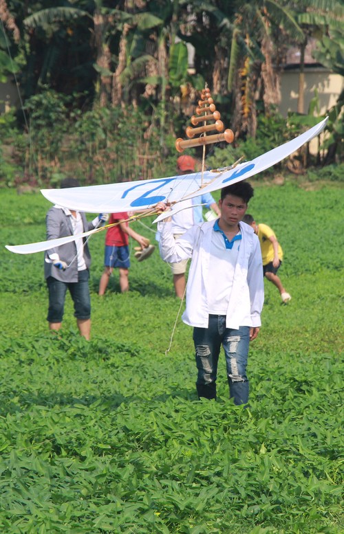 El mayor festival de papalote con flautas en el norte de Vietnam - ảnh 3