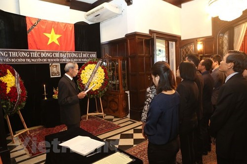 Rinden homenaje póstumo al expresidente Le Duc Anh en Argentina y México - ảnh 1