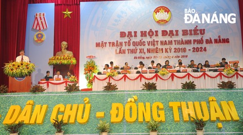 Celebran XI Congreso del Frente de la Patria de Vietnam en Da Nang - ảnh 1