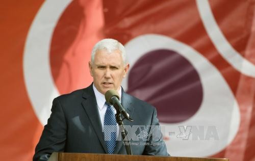 Estados Unidos persiste en su postura sobre Corea del Norte, dice Mike Pence - ảnh 1