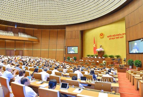 Séptimo período de sesiones del Parlamento vietnamita: Identificar los desafíos para planificar el desarrollo económico del país - ảnh 1