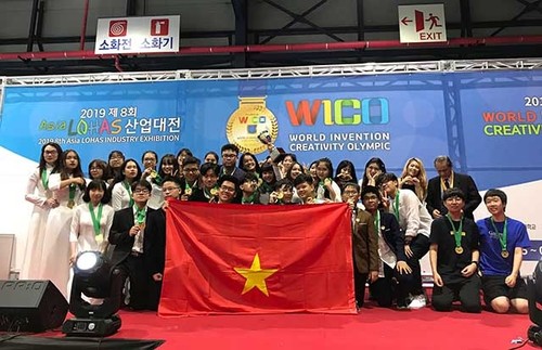 Vietnam con 8 medallas doradas en Olimpiada Mundial de Creatividad e Invención - ảnh 1