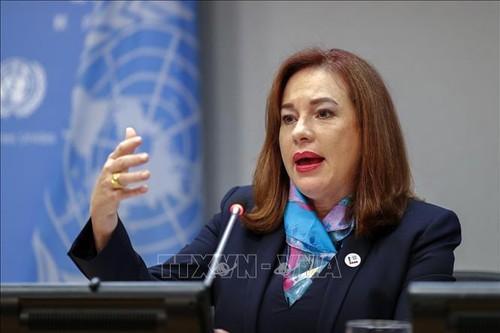 Ecuatoriana María Fernanda Espinosa termina como presidenta de la Asamblea General de la ONU - ảnh 1