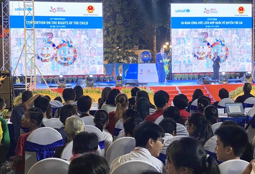 Vietnam celebran 30 años de la Convención Internacional de Derechos del Niño - ảnh 1