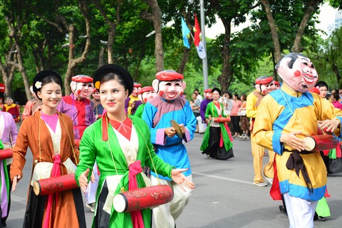Primer festival de cultura folclórica en la vida contemporánea en Hanói - ảnh 1