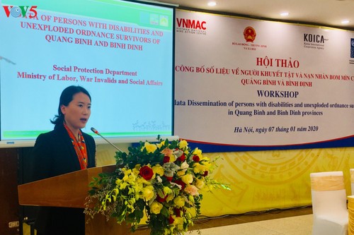 Vietnam crea base de datos sobre víctimas de bombas y minas con ayuda internacional - ảnh 1