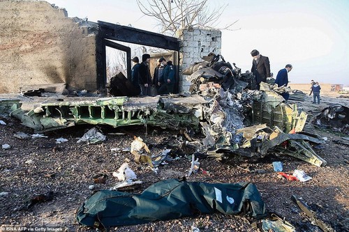 No hay sobrevivientes en accidente de avión ucraniano en Irán - ảnh 1