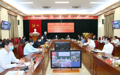 Celebran en Vietnam seminario virtual sobre valor del pensamiento de Lenin - ảnh 1