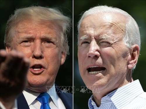 Donald Trump y Joe Biden en estrecha pugna en encuesta preelectoral - ảnh 1