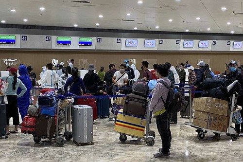 Repatriados cientos de vietnamitas varados en Filipinas por brote epidémico - ảnh 1