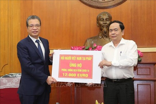 Vietnamitas en ultramar prestan apoyo al combate contra el nuevo coronavirus en país natal - ảnh 1