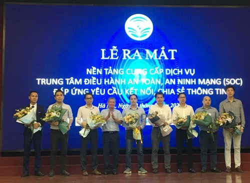 Lanzan la plataforma de servicios de Centros de Operación de Seguridad en Vietnam - ảnh 1