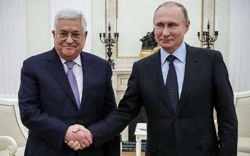 Líderes de Rusia y Palestina dialogan sobre proceso de paz en Oriente Medio y relaciones bilaterales - ảnh 1