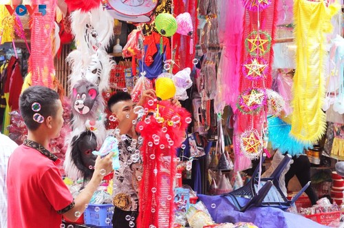 Farolillos multicolores del Festival del Medio Otoño en Hanói - ảnh 11