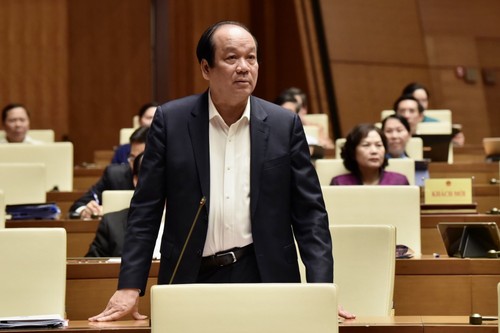 Miembros del Gobierno vietnamita continúan con audiencias ante el Parlamento - ảnh 1