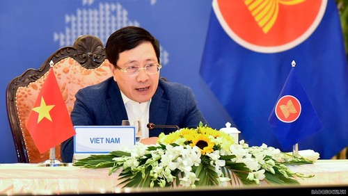 Vietnam en sesión a puerta cerrada de los ministros de Relaciones Exteriores de la Asean - ảnh 1