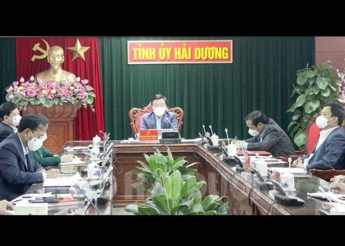 Provincia de Hai Duong aplica el distanciamiento social contra el covid-19 - ảnh 1