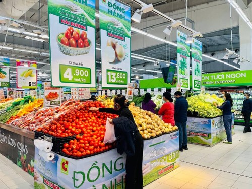 Hai Duong elimina las dificultades de consumo de productos agrícolas en medio de la pandemia - ảnh 2