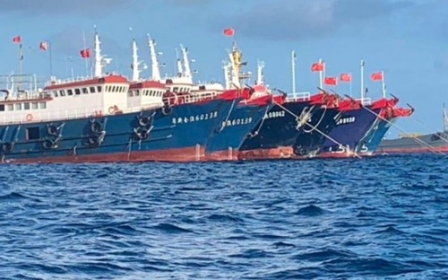 Filipinas se opone a la presencia de barcos chinos en territorios en disputa - ảnh 1