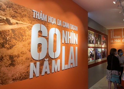Hanói: inauguran exposición sobre el agente naranja - ảnh 1