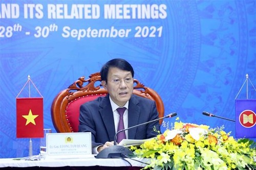 Vietnam asiste a la Conferencia ministerial de la ASEAN sobre la lucha contra la delincuencia transnacional  - ảnh 1
