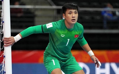 Jugador vietnamita entre los 10 candidatos al mejor portero mundial de futsal - ảnh 1