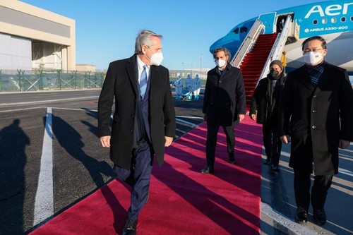 Presidente argentino en China en el marco de una gira internacional - ảnh 1