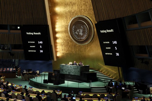 La Asamblea General de la ONU exige el fin de la operación rusa en Ucrania - ảnh 1