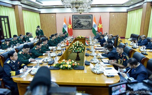 Ministro de Defensa de la India inicia su visita a Vietnam - ảnh 2