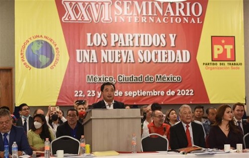 Vietnam asiste a conferencia internacional “Los Partidos y una nueva sociedad”, en México - ảnh 1