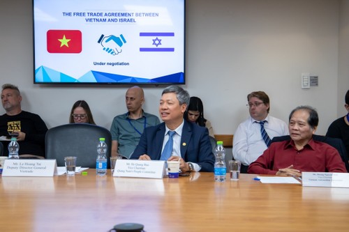 Celebran Conferencia de Cooperación comercial y productiva Vietnam-Israel - ảnh 1