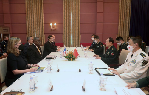 Ministro de Defensa chino se reúne con su par estadounidense - ảnh 1