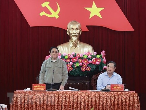 Pham Minh Chinh: Nam Dinh debe volver a ser un polo de desarrollo en el Norte - ảnh 1