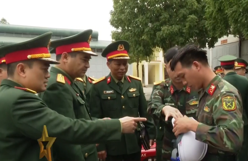 Soldados vietnamitas se suman a actividades de socorro y rescate en Turquía - ảnh 1