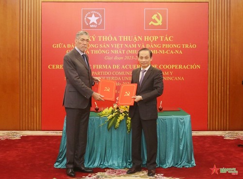 Vietnam y República Dominicana firman acuerdo de cooperación para periodo 2023-2028 - ảnh 1