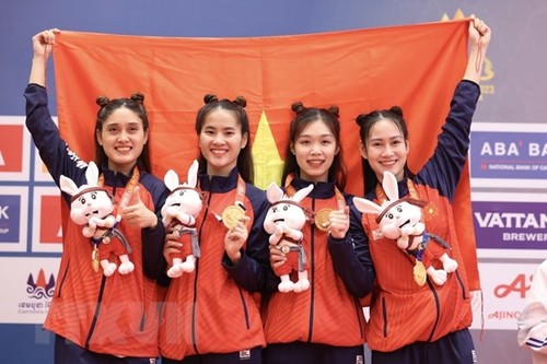 Medallas de oro de Vietnam en SEA Games 32 superan las cien - ảnh 1