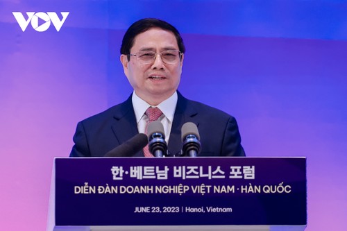 Celebran el Foro Empresarial Vietnam-Corea del Sur - ảnh 2