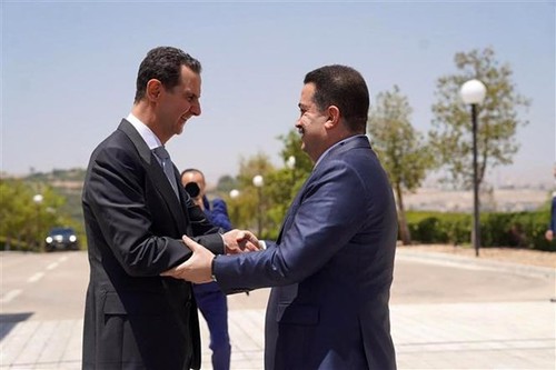 Primer ministro iraquí visita Siria  - ảnh 1