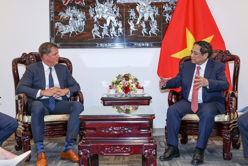 Primer ministro de Vietnam se reúne con ejecutivos de grandes empresas estadounidenses - ảnh 1