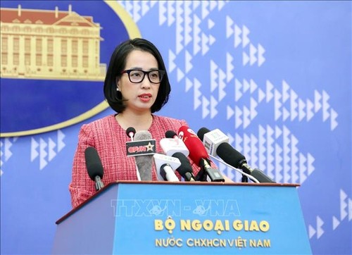 “Vietnam y China se esfuerzan en trabajar juntos por la felicidad de sus pueblos”, dice portavoz de la Cancillería - ảnh 1