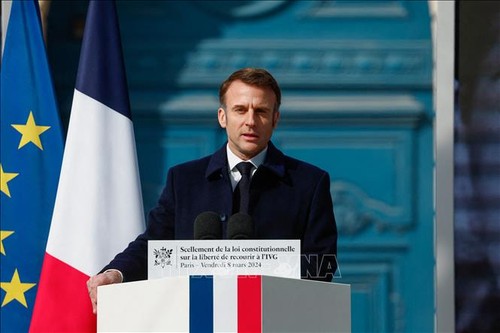 Francia está dispuesta a dialogar con Rusia sobre Ucrania, dice Macron - ảnh 1