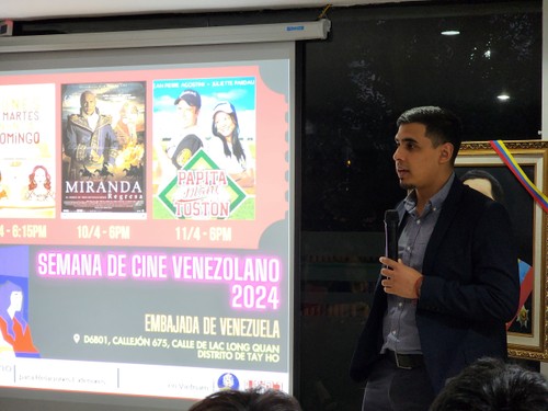 Concluye en Hanói Semana de Cine Venezolano 2024 - ảnh 1