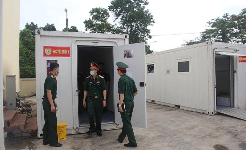 Covid-19: Un nouveau centre de dépistage installé à Bac Giang - ảnh 1