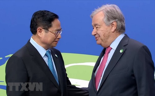 Pham Minh Chinh rencontre António Guterres - ảnh 1