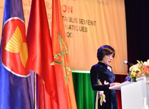 Célébration des 60 ans de l’établissement des relations diplomatiques Maroc-Vietnam - ảnh 1