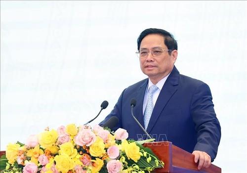 Pham Minh Chinh participe à la conférence sur les missions judiciaires de 2022 - ảnh 1