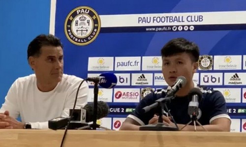 Football: la star vietnamienne Nguyên Quang Hai recrutée par le Pau FC - ảnh 1