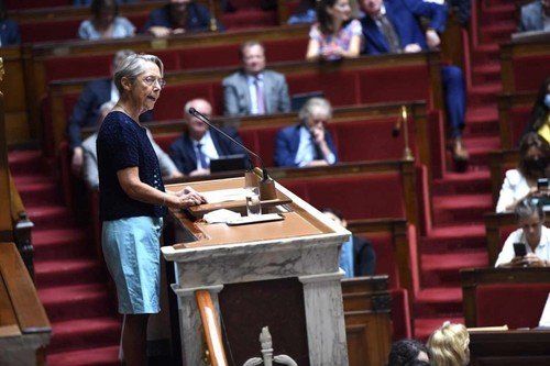 France: la motion de censure contre le gouvernement d'Élisabeth Borne rejetée - ảnh 1