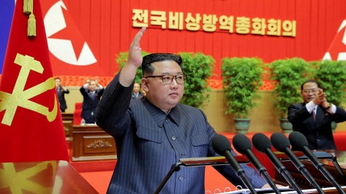 Covid-19: Kim Jong-un salue une victoire de son pays - ảnh 1